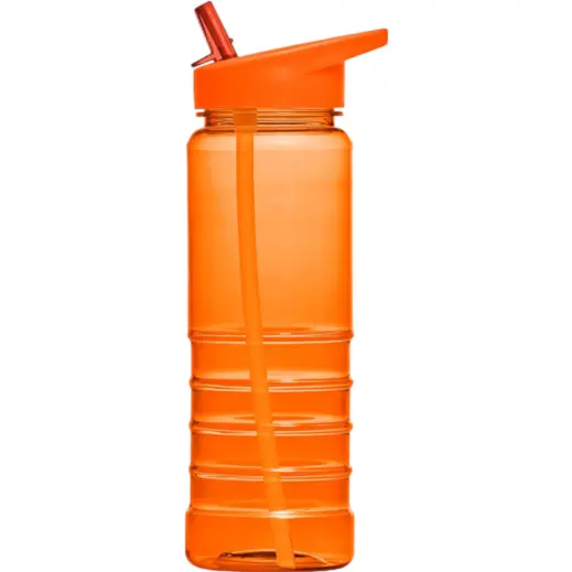 Altitude Quench Plastic Water Bottle Orange Side